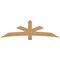 Ekena Millwork Alberta Smooth Timber Gable Bracket, Western Red Cedar, 84"W x 24"H x 1 1/2"D x 5 1/2"F, 7/12 Pitch GBW084X24X0206ALB00SWR - alternate 1